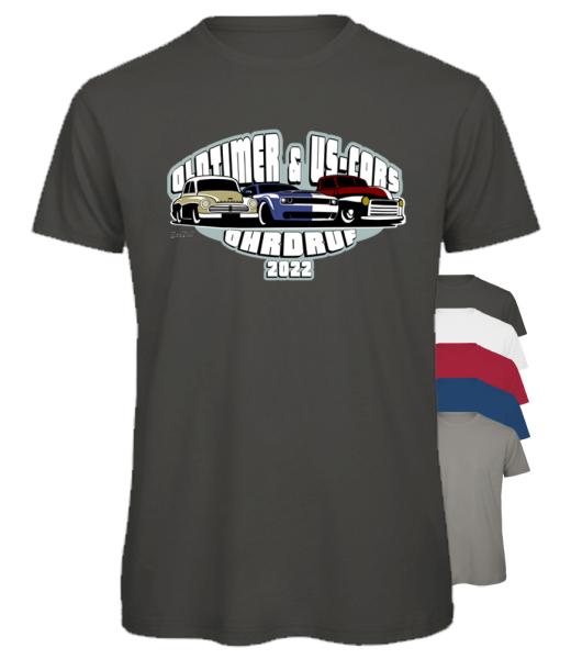 T-Shirt mit Motiv von Oldtimer / US-Cars Ohrdruf 21Ver2